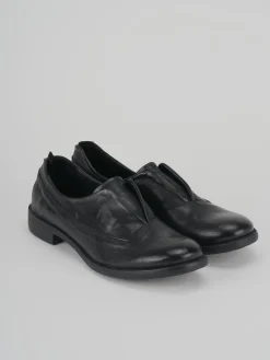 Stringate tacco 1cm pelle nero