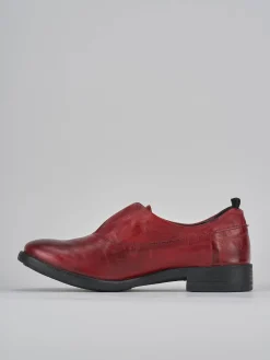 Stringate tacco 1cm pelle bordo'